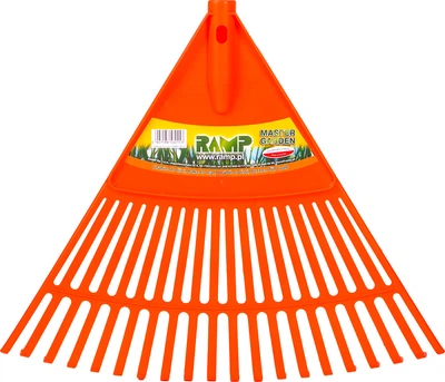 Грабли веерные Ramp витые, 20 зубцев, без черенка (5907588560153)