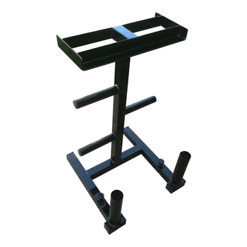 Стійка під бліни, гантелі та два грифа (40х40 мм) А397-40x40-2Г Hardcore GYM
