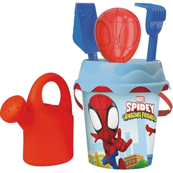 Zestaw do zabawy z piaskiem Smoby Marvel Spider-man 5 elementow (3032168621541)