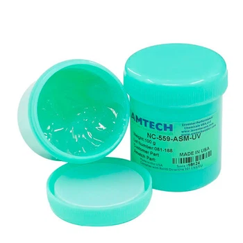 Флюс-гель для пайки SMD и BGA AMTECH NC-559-ASM-UV USA безотмывочный, 100г