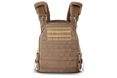 Плитоноска / тактичний жилет Plate Carrier U-WIN Light зі швидким скиданням 250х300 Cordura 1000 Тан