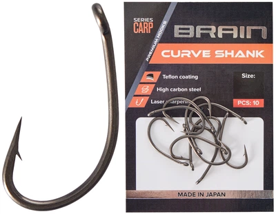Крючок Brain Curve Shank #2 (10 шт / уп)