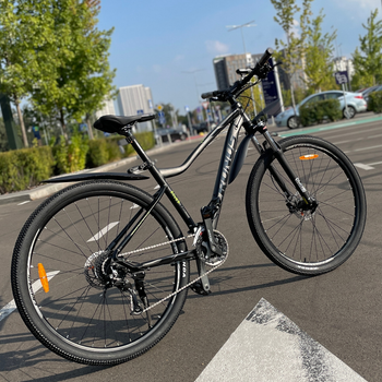 Велосипед Cronus 29" Rover 520 2023 Рама-19.5" черный с серым