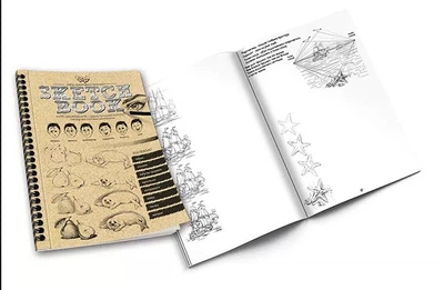 Набор для обучения рисованию SKETCH BOOK 6628DT на укр. языке