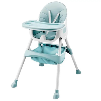 Дитячий стільчик для годування складаний Bestbaby 803C Green