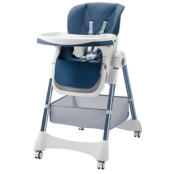 Дитячий стільчик для годування складаний Bestbaby 806 Sophie Blue