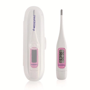 Термометр 2 знака после запятой (в том числе базальная температура для женщин) MedExPro JT002BT hard