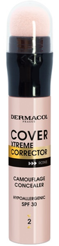 Консилер для обличчя Dermacol Cover Xtreme Corrector SPF 30 02 з високим ступенем покриття 8 г (85973138)