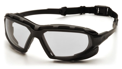 Захисні окуляри з ущільнювачем Pyramex Highlander-Plus (clear) Anti-Fog (PM-HLPL-CL1)