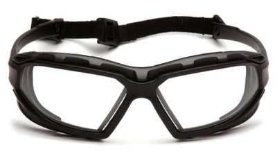 Захисні окуляри з ущільнювачем Pyramex Highlander-Plus (clear) Anti-Fog (PM-HLPL-CL1)