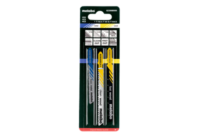 Набор пилок для лобзика Metabo 3 шт (623968000)