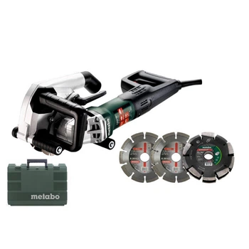 Штроборез Metabo MFE 40 + 2 алмазных диска + алмазный фрезеровальный диск 20 мм (604040900)