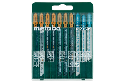 Набір пилок для лобзика Metabo 10 шт (623599000)