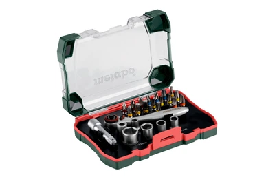 Комплект бит и торцевых ключей 26 шт. Metabo (626701000)