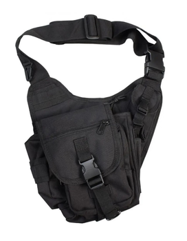 Сумка на плечо Kombat UK Tactical Shoulder Bag 7L Черный (1000-kb-tsb-blk)