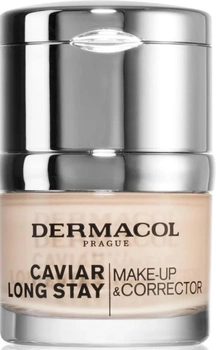 Консилер для обличчя Dermacol Caviar Long Stay Make-Up & Corrector 01 Pale 30 мл (85950849)