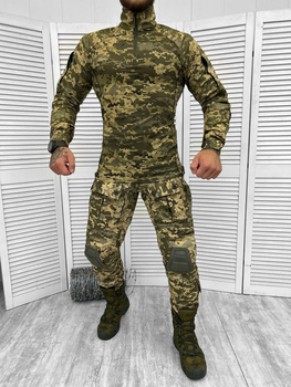 Тактичний осінній військовий комплект Enlisted ( Убакс + Штани ), Камуфляж: Піксель ЗСУ, Розмір: XXXL