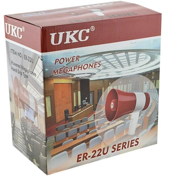 Громкоговоритель ручной аккумуляторный Megaphone UKC ER-22