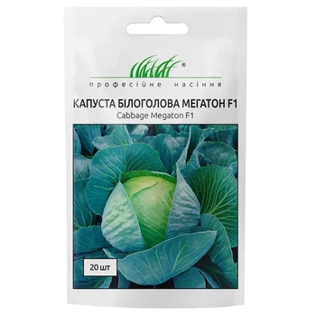 Капуста білокачанна Мегатон F1 / 20 шт