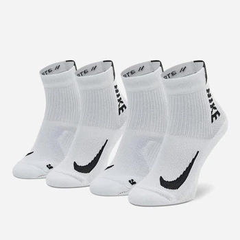 Набор мужских носков Nike U NK MLTPLIER ANKLE -144 SX7556-100 46-50 2 пары Белый (194275663043)
