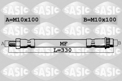 Тормозной шланг SASIC SBH4091 Renault Espace, Safrane 7700308909, 7701069538, 7704003913