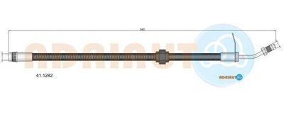 Шланги гальмові ADRIAUTO 41.1282 Opel Movano; Renault Master 4620100Q0G, 4620100QAD, 4403643