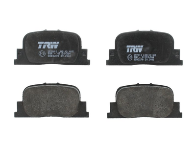 Колодки гальмові TRW GDB3278 Zaz Forza; Toyota Camry, Prius 04466YZZAD, 0446653010, 0446647010