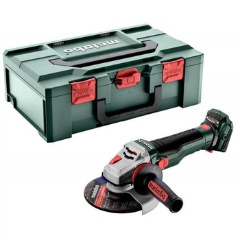 Аккумуляторная угловая шлифмашина Metabo WVB 18 LTX BL 15-150 Quick без акб, в кейсе (601747840)