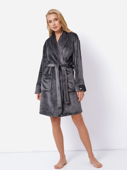 Szlafrok Aruelle Eva bathrobe M Czarny (5904541439785)