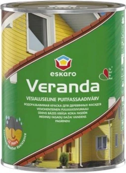 Краска Eskaro Veranda ТR база под тонировку полумат 0,9 л (29035)