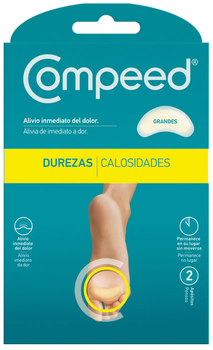 Plastry Compeed Durezas Grandes 2 szt(5708932022606)