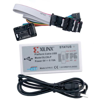 USB JTAG програматор DLC9P завантажувальний кабель для ПЛІС CPLD FPGA Xilinx PROM