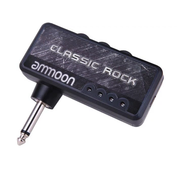 Підсилювач для гітари преамп портативний з АКБ Ammoon Classic Rock