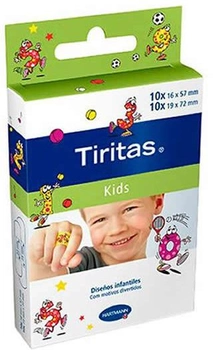 Пластырь Hartmann Tiritas Kids Brand Aids 20 шт (4052199225159)