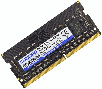 Оперативная память DDR4-3200 8GB PC4-25600 для ноутбука SODIMM CYBORG CYB32D4S22/8 (776774)