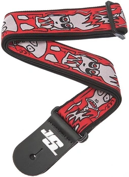Подписной гитарный ремень D'Addario JOE SATRANI WOVEN GUITAR STRAP (Up in Flames)