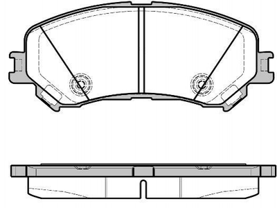 Тормозные колодки REMSA 1318.20 Renault Megane, Scenic, Espace 410606124R