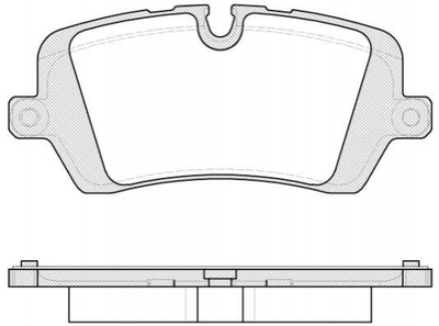 Колодки гальмівні REMSA 1541.00 Land Rover Range Rover LR036574, LR065492