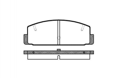 Тормозные колодки REMSA 017920 Mazda 626, 6 J3613002, GS392643Z, GS392623Z