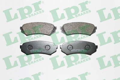 Колодки гальмові LPR 05P835 Toyota Land Cruiser; Lexus LX 0446660070, 04466YZZC4, 0446660030