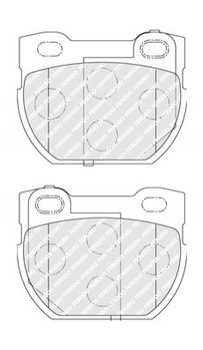 Колодки гальмівні FERODO FDB1994 Land Rover Defender SFP000130, SFP000250