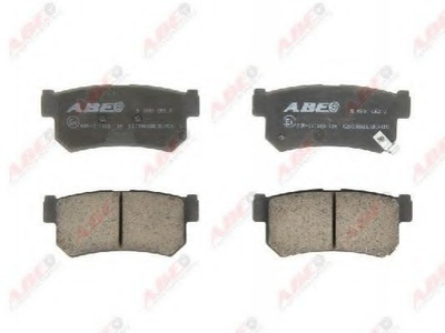 Колодки гальмові ABE C20008ABE SsangYong Rexton, Kyron, Actyon, Korando 4841305100, 4841305102, 4841308050