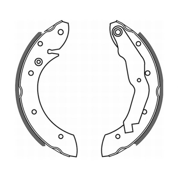 Гальмівні колодки ABE C0B005ABE BMW 3 Series 31211160504, 34211160504, 34219067127