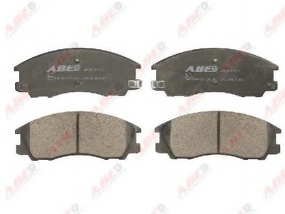 Тормозные колодки ABE C10512ABE Hyundai Terracan 58101H1A00, 58101H1A10