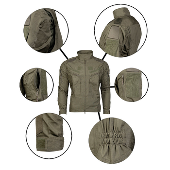 Куртка-кiтель Sturm Mil-Tec CHIMERA Combat Jacket Olive XL (10516101)