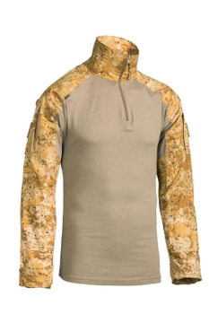 Сорочка польова для жаркого клімату P1G-Tac UAS (Under Armor Shirt) Cordura Baselayer Камуфляж Жаба Степова L (S771620JBS)