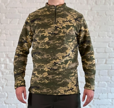 Флисовый армейский пуловер на флисе Пиксель XXL