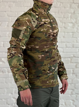 Армейский убакс флисовый с рукавами рип-стоп (без подкладки) для ВСУ Мультикам XL