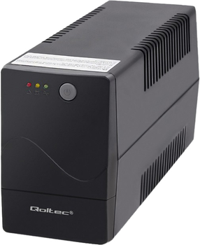 ИБП Qoltec Monolith 1000VA 600W Black (5901878539720)