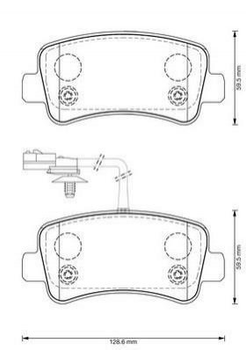 Тормозные колодки Jurid 573359J Renault Master; Opel Movano 440600264R, 440601147R, 4420066